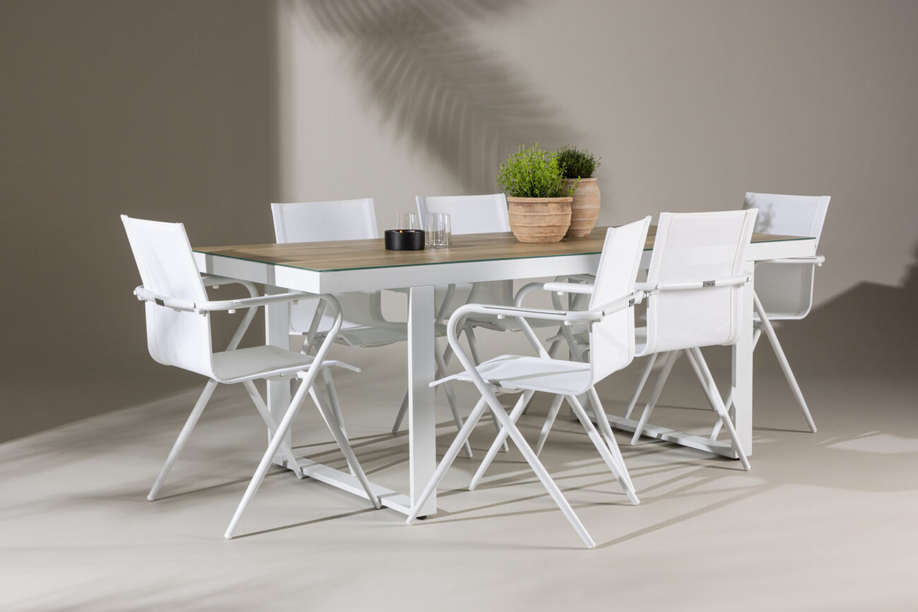Merlo, Alina – Ensemble repas – Blanc