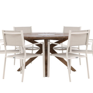 Rosario, Copacabana – Ensemble repas – Marron