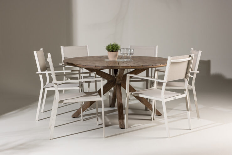 Rosario, Copacabana – Ensemble repas – Marron
