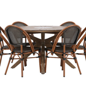 Rosario, Guarda – Ensemble repas – Marron