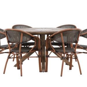 Rosario, Vila – Ensemble repas – Marron