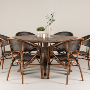 Rosario, Vila – Ensemble repas – Marron