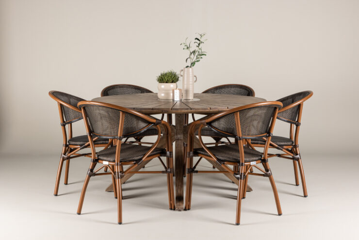 Rosario, Vila – Ensemble repas – Marron