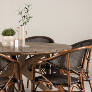 Rosario, Vila – Ensemble repas – Marron