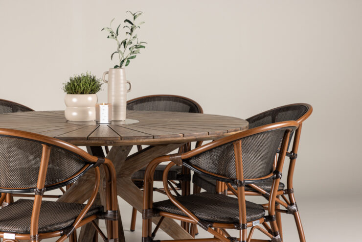 Rosario, Vila – Ensemble repas – Marron