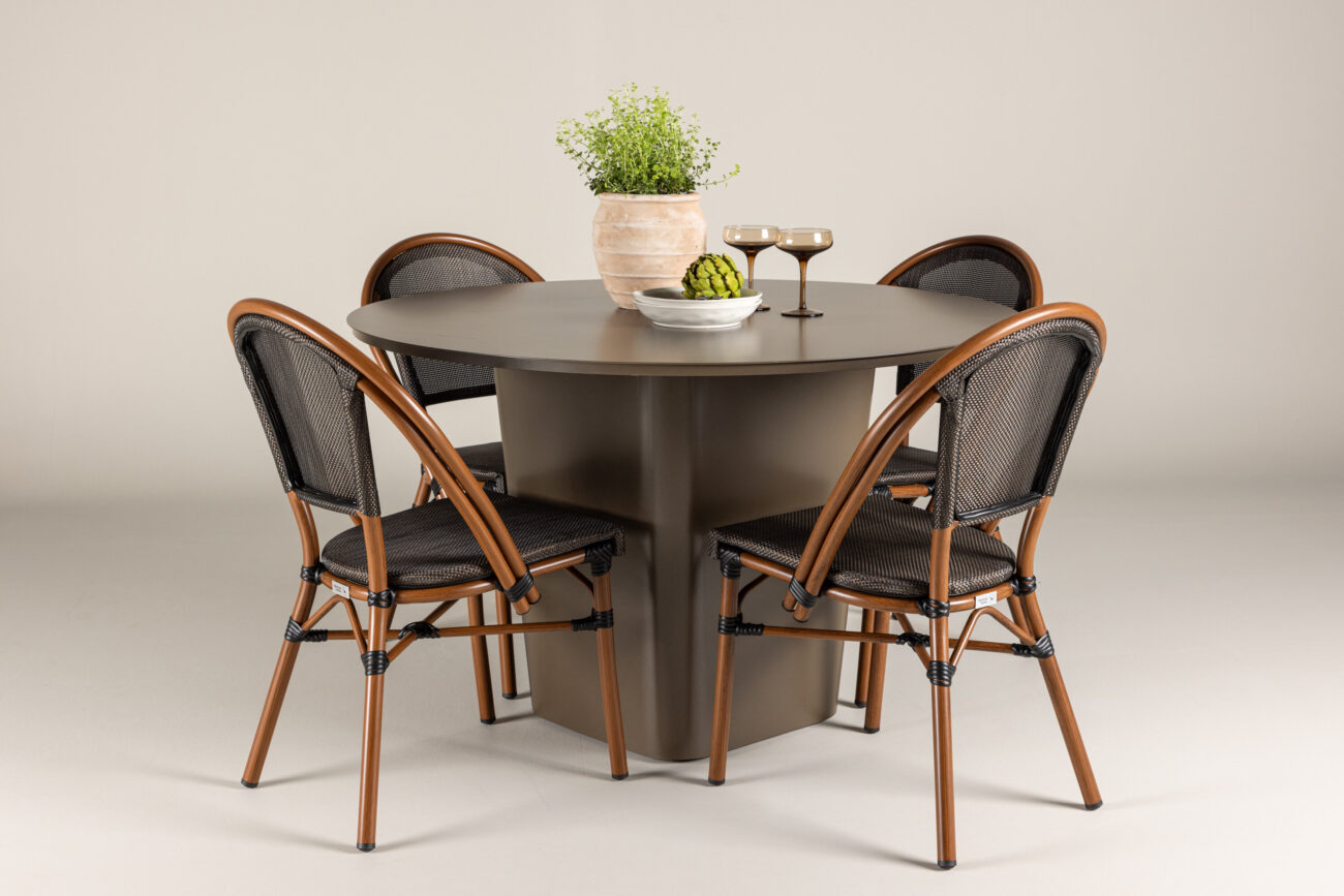 Santa Fe, Guarda – Ensemble repas – Marron