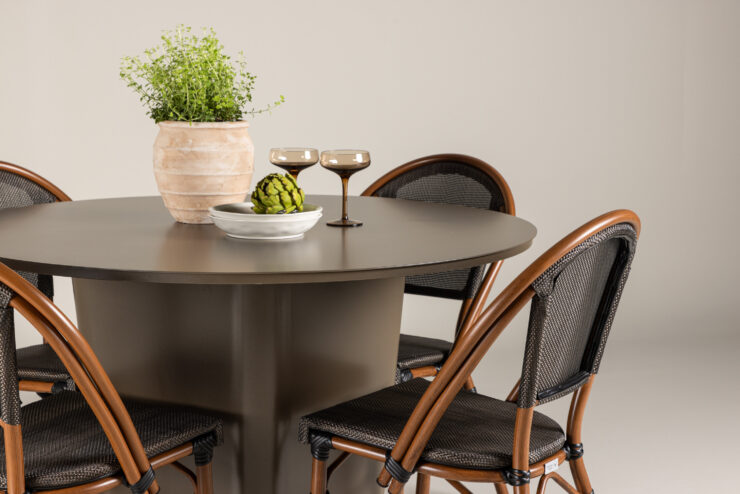 Santa Fe, Guarda – Ensemble repas – Marron