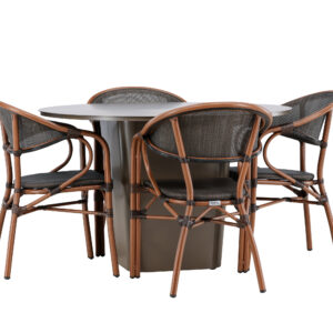 Santa Fe, Vila – Ensemble repas – Marron