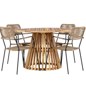 Lumpur, Lindos – Ensemble repas – Naturel