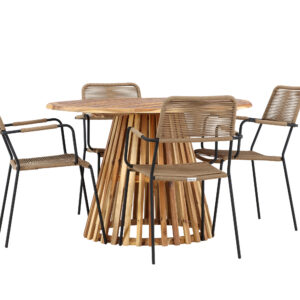 Lumpur, Lindos – Ensemble repas – Naturel