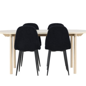 Andy, Polar – Ensemble repas ovale – Blanchi