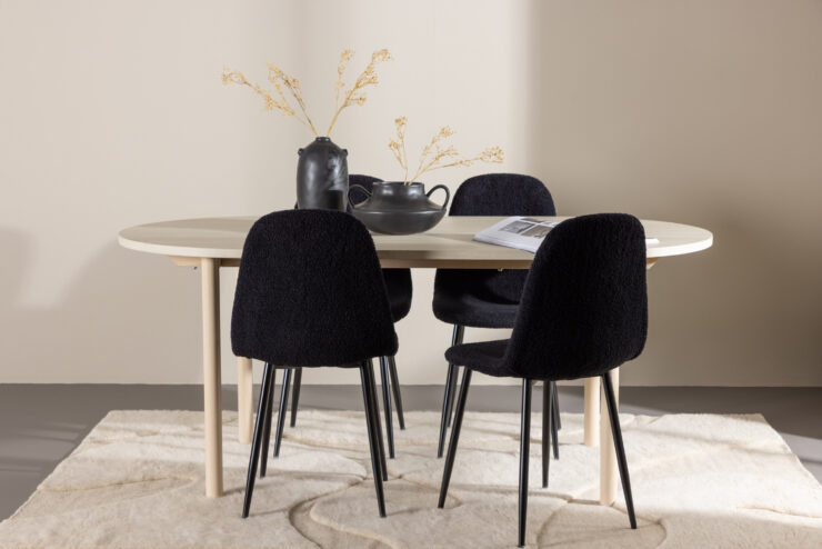 Andy, Polar – Ensemble repas ovale – Blanchi