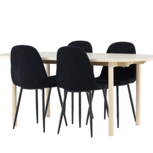 Andy, Polar – Ensemble repas ovale – Blanchi