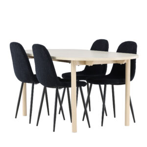 Andy, Polar – Ensemble repas ovale – Blanchi