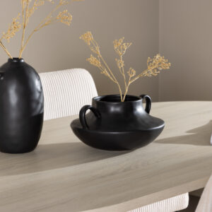 Andy, Leone – Ensemble repas ovale – Blanchi