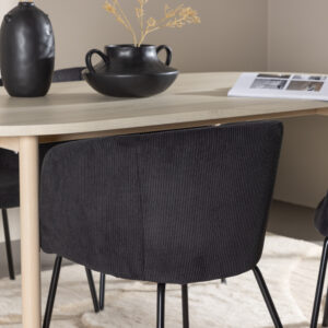 Andy, Berit – Ensemble repas ovale – Blanchi