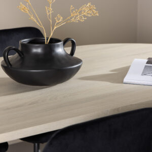 Andy, Night – Ensemble repas ovale – Blanchi