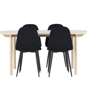 Andy, Polar – Ensemble repas ovale – Blanchi