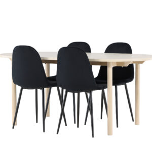 Andy, Polar – Ensemble repas ovale – Blanchi