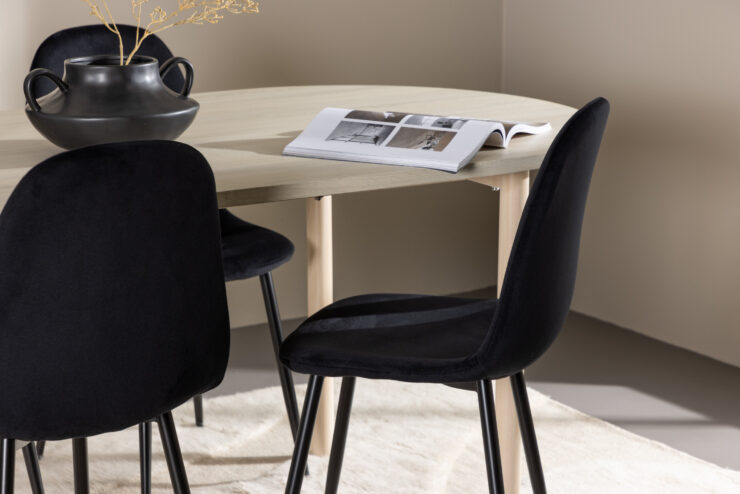 Andy, Polar – Ensemble repas ovale – Blanchi
