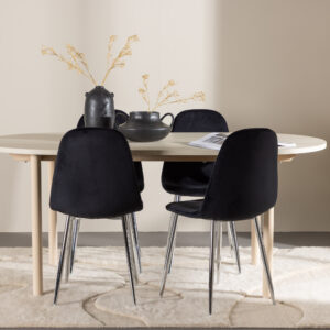 Andy, Polar – Ensemble repas ovale – Blanchi