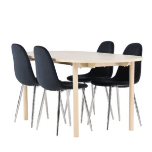 Andy, Polar – Ensemble repas ovale – Blanchi