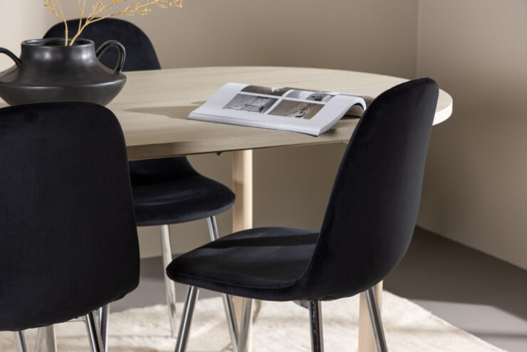 Andy, Polar – Ensemble repas ovale – Blanchi