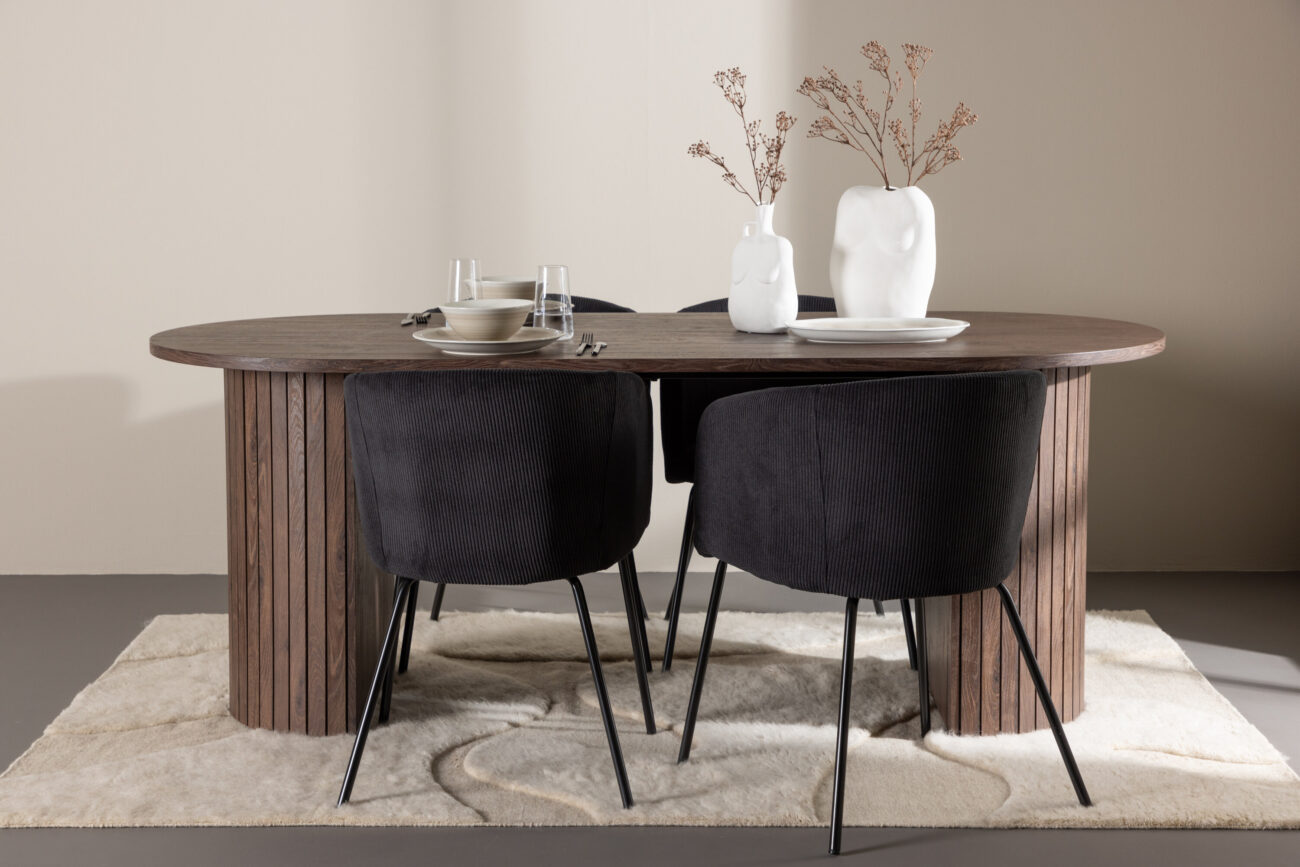 Härön, Berit – Ensemble repas ovale – Moka