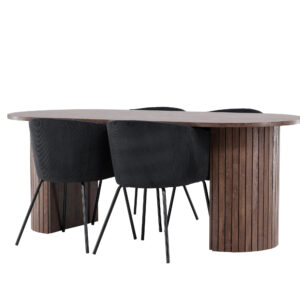 Härön, Berit – Ensemble repas ovale – Moka