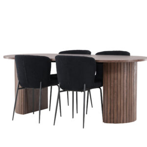 Härön, Modesto – Ensemble repas ovale – Moka