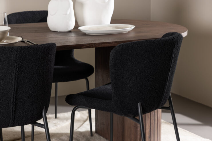 Härön, Modesto – Ensemble repas ovale – Moka