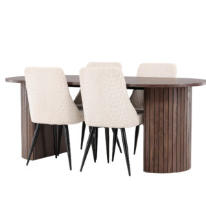 Härön, Leone – Ensemble repas ovale – Moka