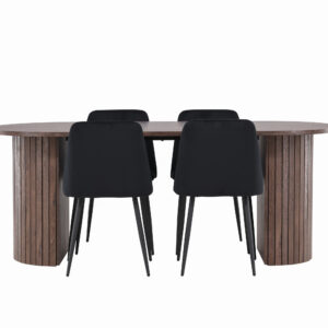 Härön, Night – Ensemble repas ovale – Moka