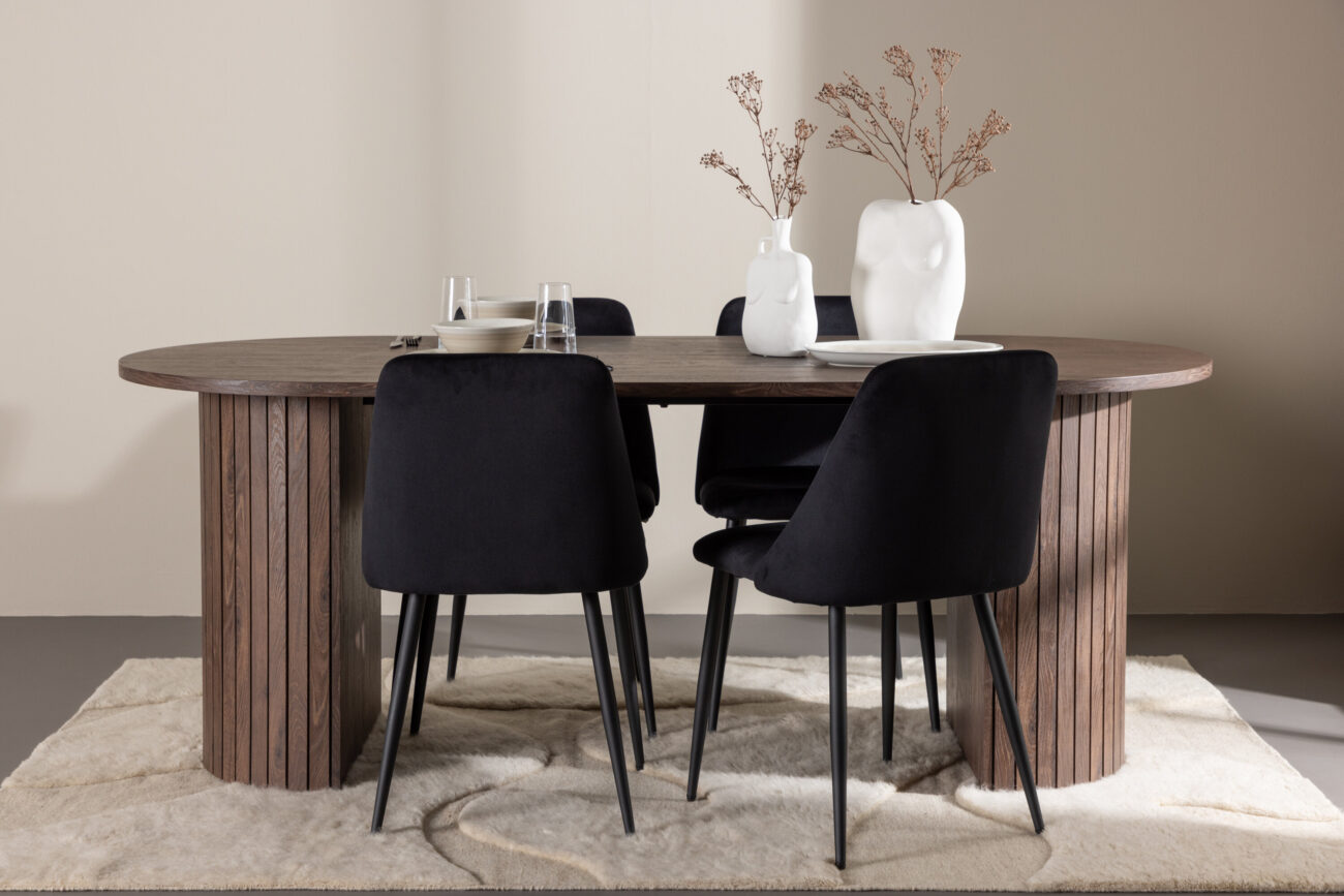 Härön, Night – Ensemble repas ovale – Moka