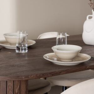 Härön, Velvet – Ensemble repas ovale – Moka