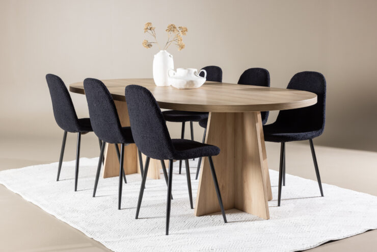 Bootcut, Polar – Ensemble repas ovale – Naturel