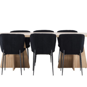 Bootcut, Modesto – Ensemble repas ovale – Naturel