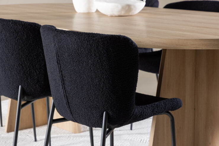 Bootcut, Modesto – Ensemble repas ovale – Naturel
