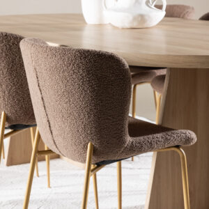 Bootcut, Modesto – Ensemble repas ovale – Naturel