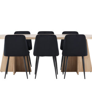 Bootcut, Night – Ensemble repas ovale – Naturel