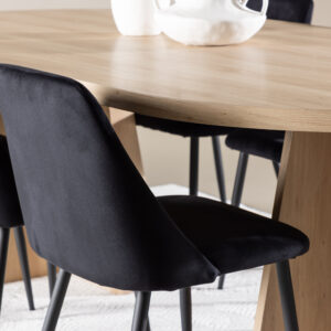 Bootcut, Night – Ensemble repas ovale – Naturel
