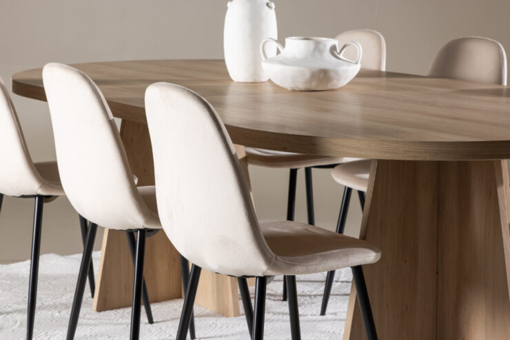 Bootcut, Polar – Ensemble repas ovale – Naturel