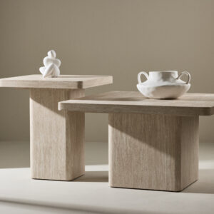 Qvart – Table basse – Beige