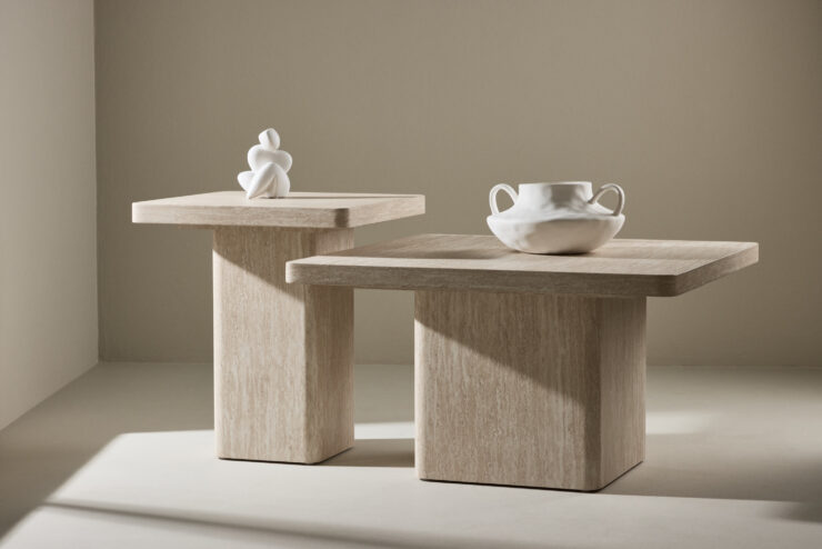 Qvart – Table basse – Beige