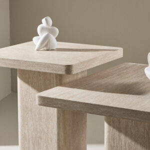 Qvart – Table basse – Beige