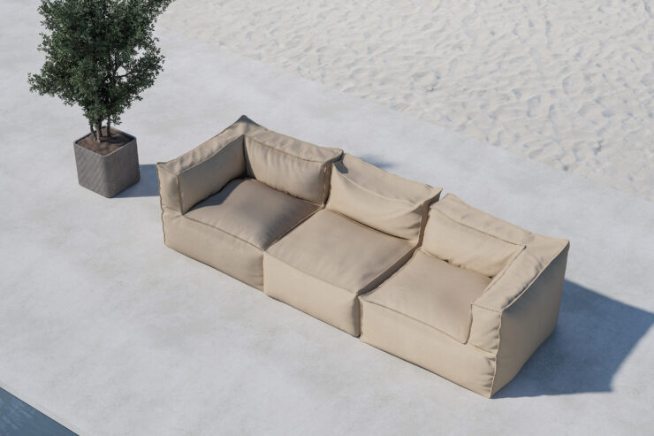 Rambo – Salon lounge – Beige