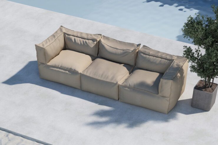 Rambo – Salon lounge – Beige
