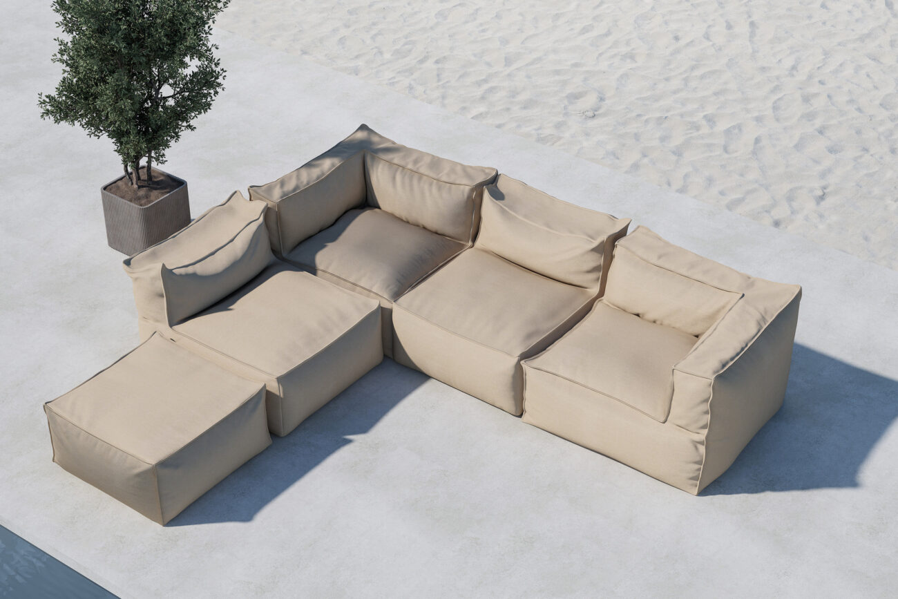 Rambo – Salon lounge – Beige