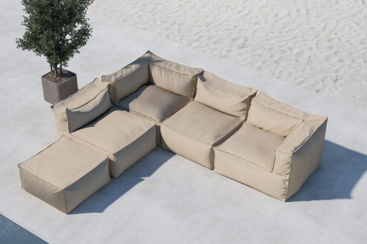 Rambo – Salon lounge – Beige