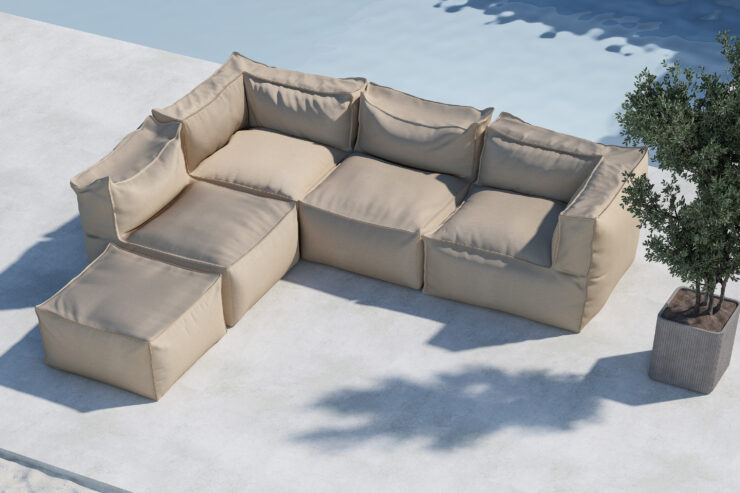 Rambo – Salon lounge – Beige